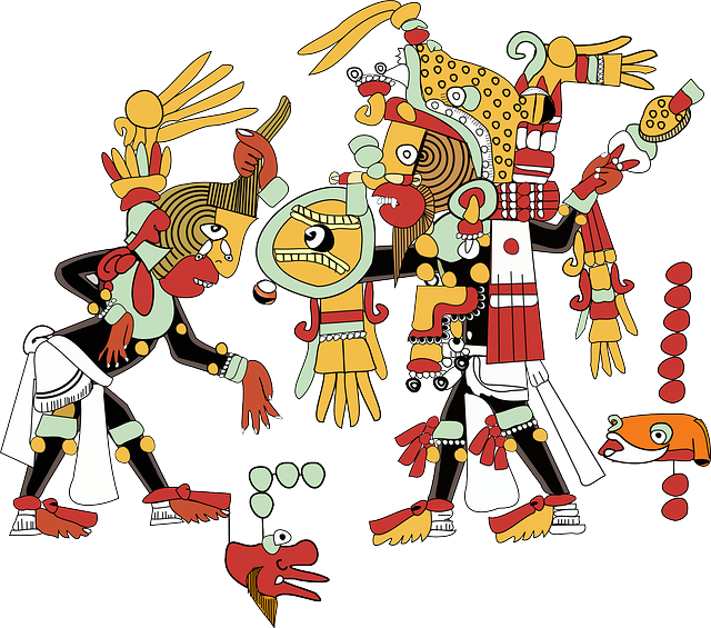 aztécký obraz